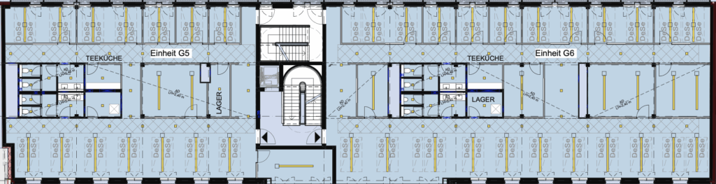 Townhouse Beispielgrundriss 1. OG