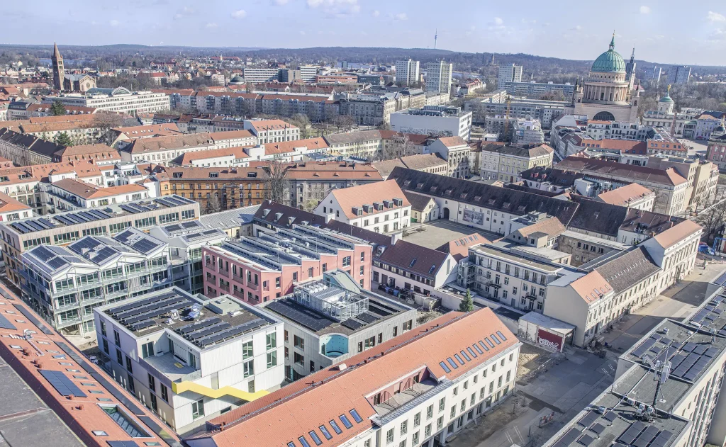 Luftaufnahme Kreativ Quartier Potsdam